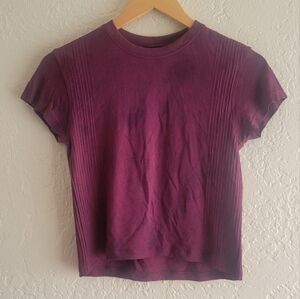 Lululemon Train To Be Tee Size 4